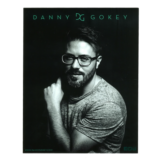 Danny Gokey black, white, and green poster