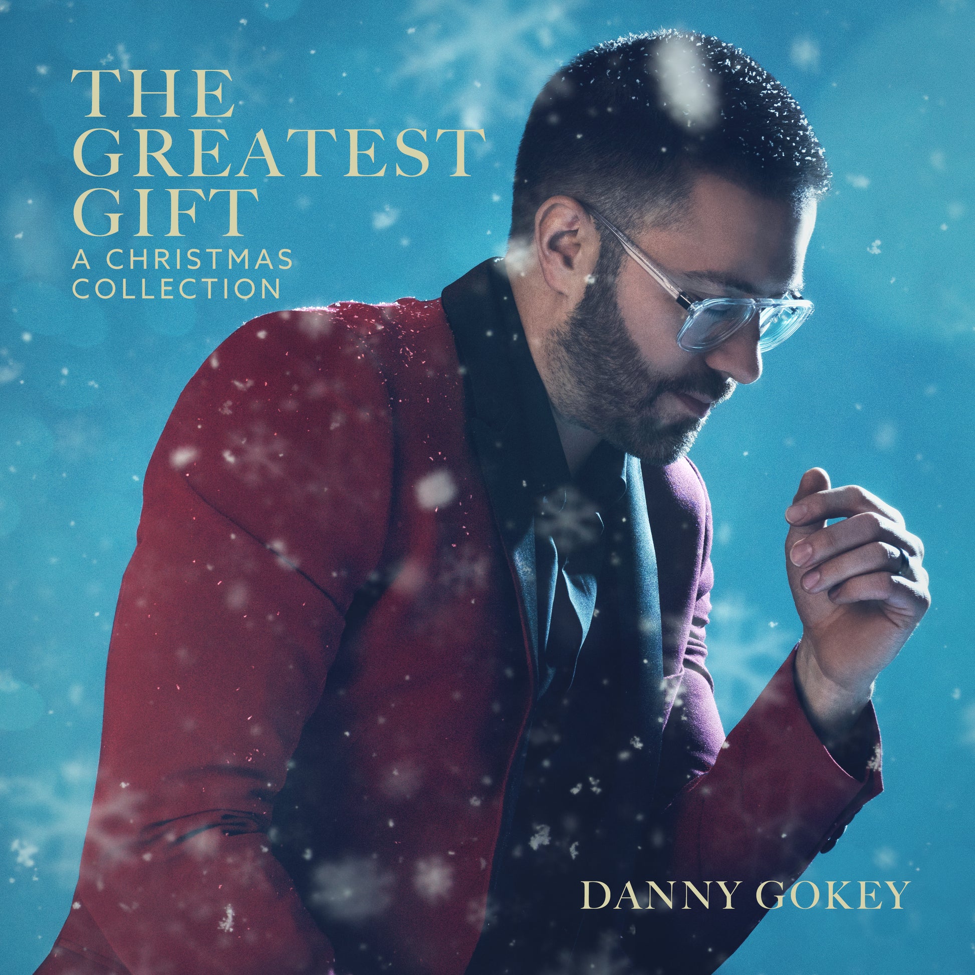 The greatest gift a Christmas collection album cover Danny Gokey