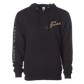 Jesus People chest sleeve design black hoodie front product shot Danny Gokey