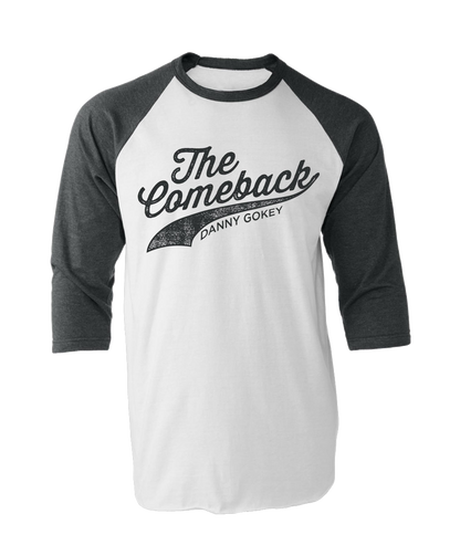 Comeback Grey/White Raglan