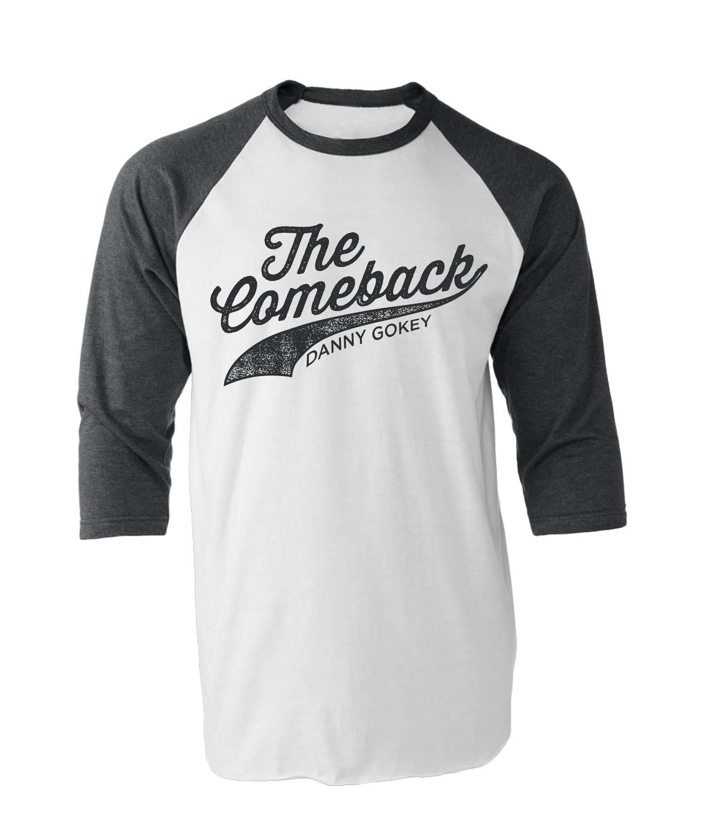 Comeback Grey/White Raglan