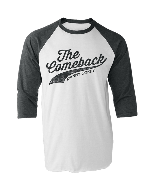 Comeback Grey/White Raglan